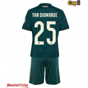 Real Madrid Yan Diomande #25 Echipament de Fotbal Replică 2026-27 Copii Deplasare (+ Șorturi)